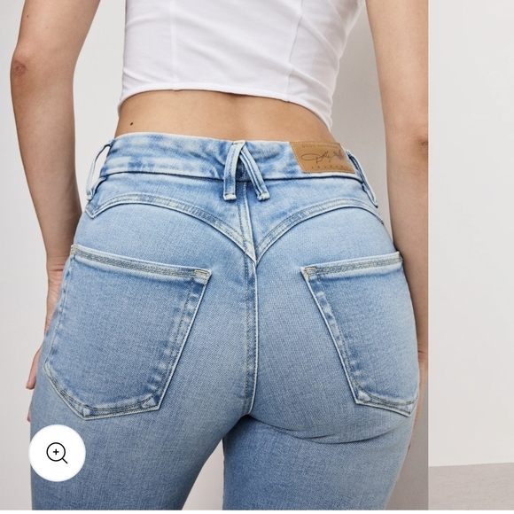 Good American Women's Sz. 12 Dolly "Jolean" Jeans. - Picture 9 of 14